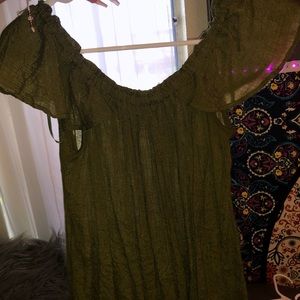 Off the shoulder top